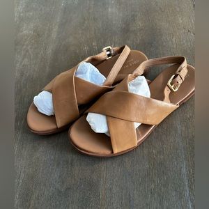 Cole Haan Brown Leather Sandal